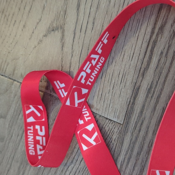 Red PFAFF Tuning Lanyard - Picture 2 of 3